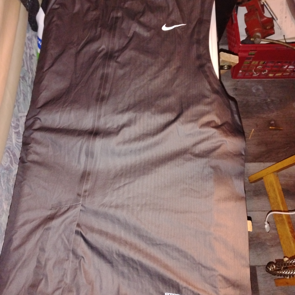 Nike Black and White Athletic Vest